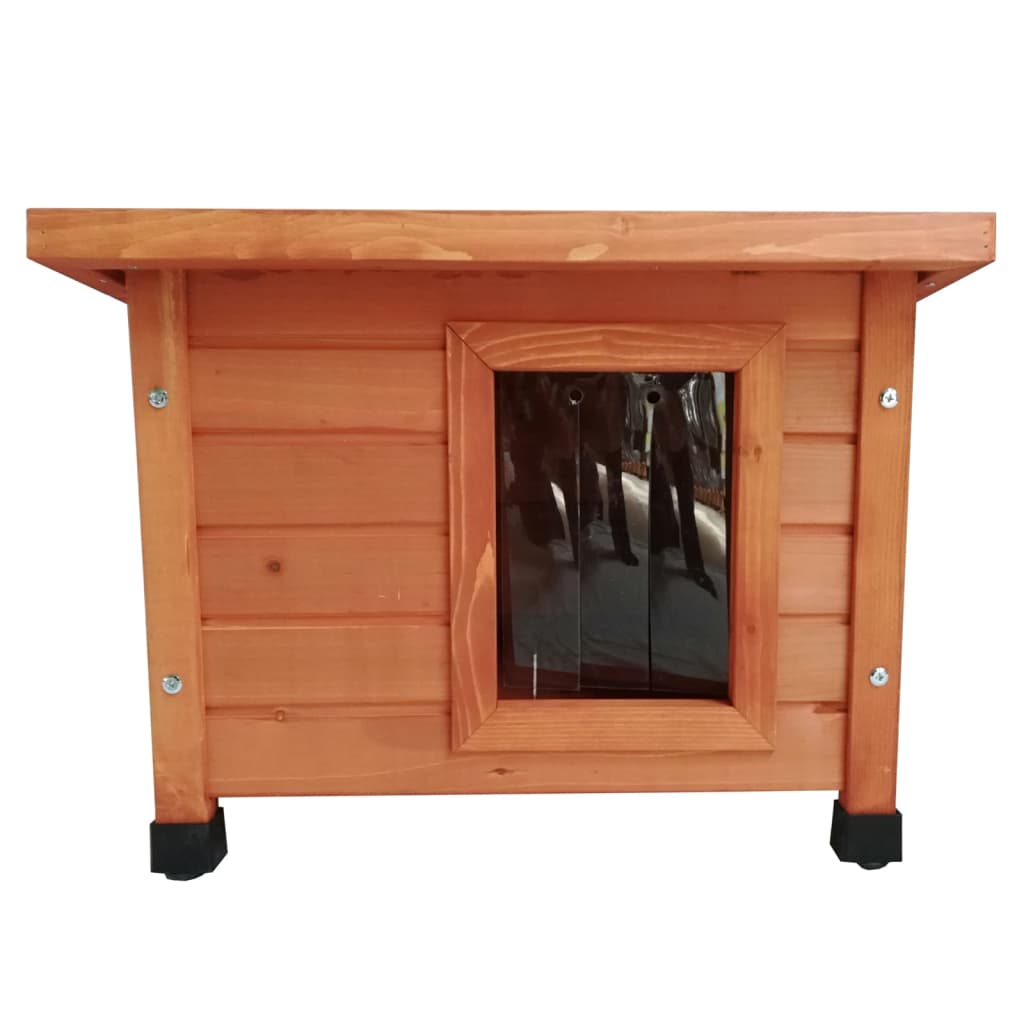 @Pet Cat Loft pro externí xl 68,5x54x51,5 cm dřevěné dřevěné hnědé