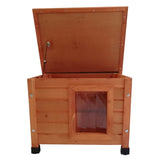 @Pet Cat Loft pro externí xl 68,5x54x51,5 cm dřevěné dřevěné hnědé