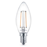 Philips ledclassic 25w (2w) b35 e14 ww cl nd 1bc 4 lighting