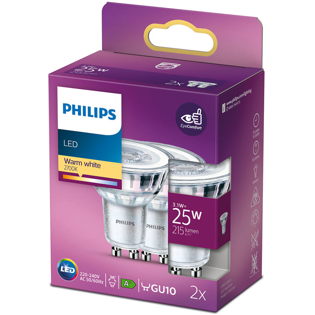 Philips førte CL WW 36d ND 25W GU10