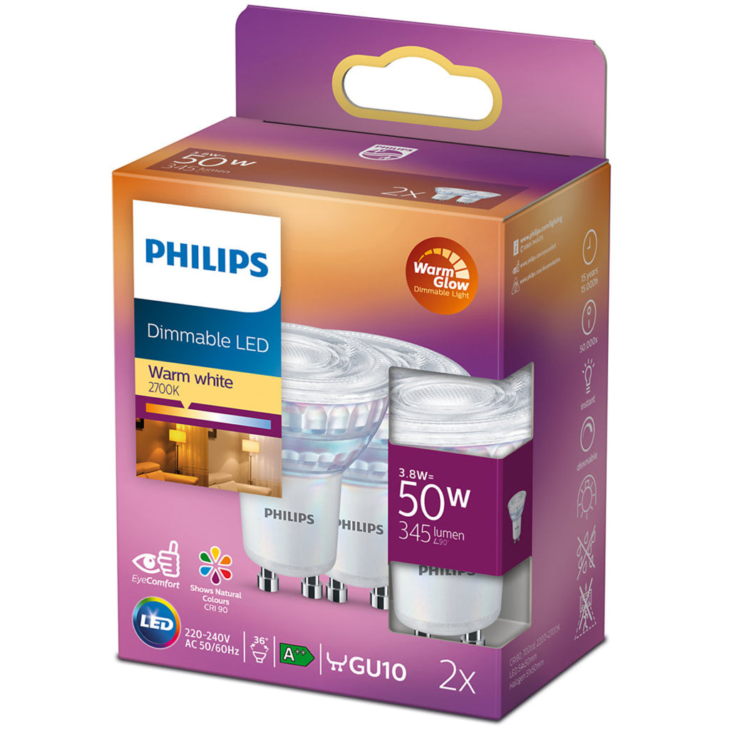 Philips led c90 36d wgd 50w gu10