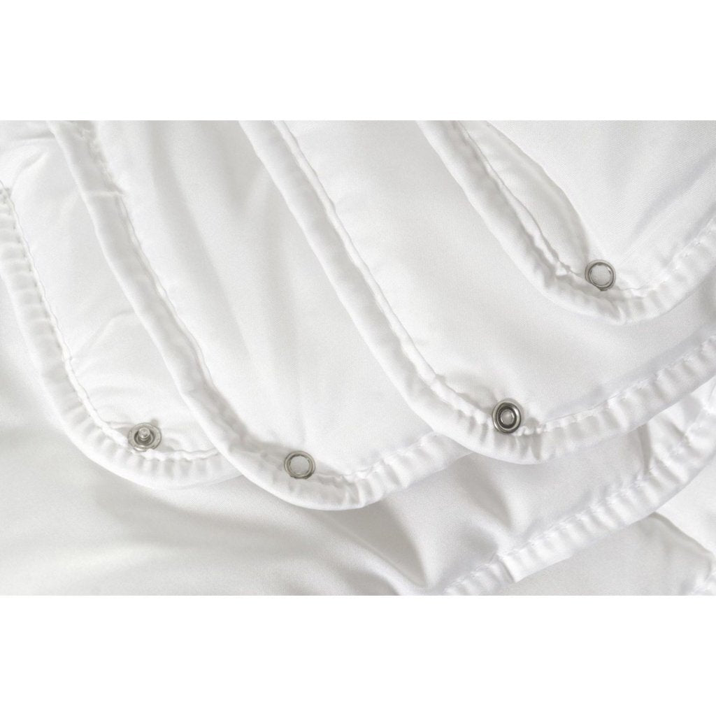 Ten Cate Luxury 4-season Duvet 240x200 cm with press studs white