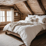 Ten Cate Luxury 4-season Duvet 240x200 cm with press studs white