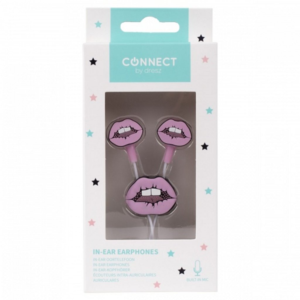 Kangaro k-58191005 dresz in-ear plags lèvres rose