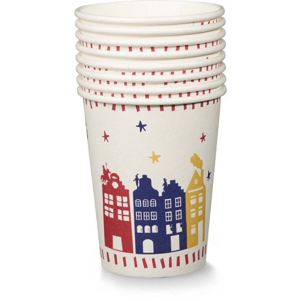 Grundläggande Sinterklaas engångskopparpapper 8 stycken