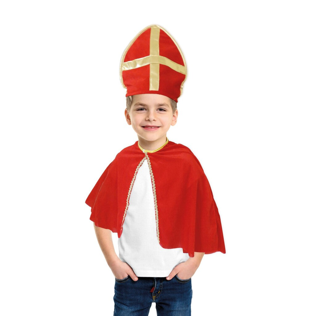 Set Sinterklaas Cape avec une taille de mitre 1