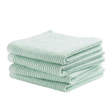 Ddddd vaatdoek stripe pastel groen 4st