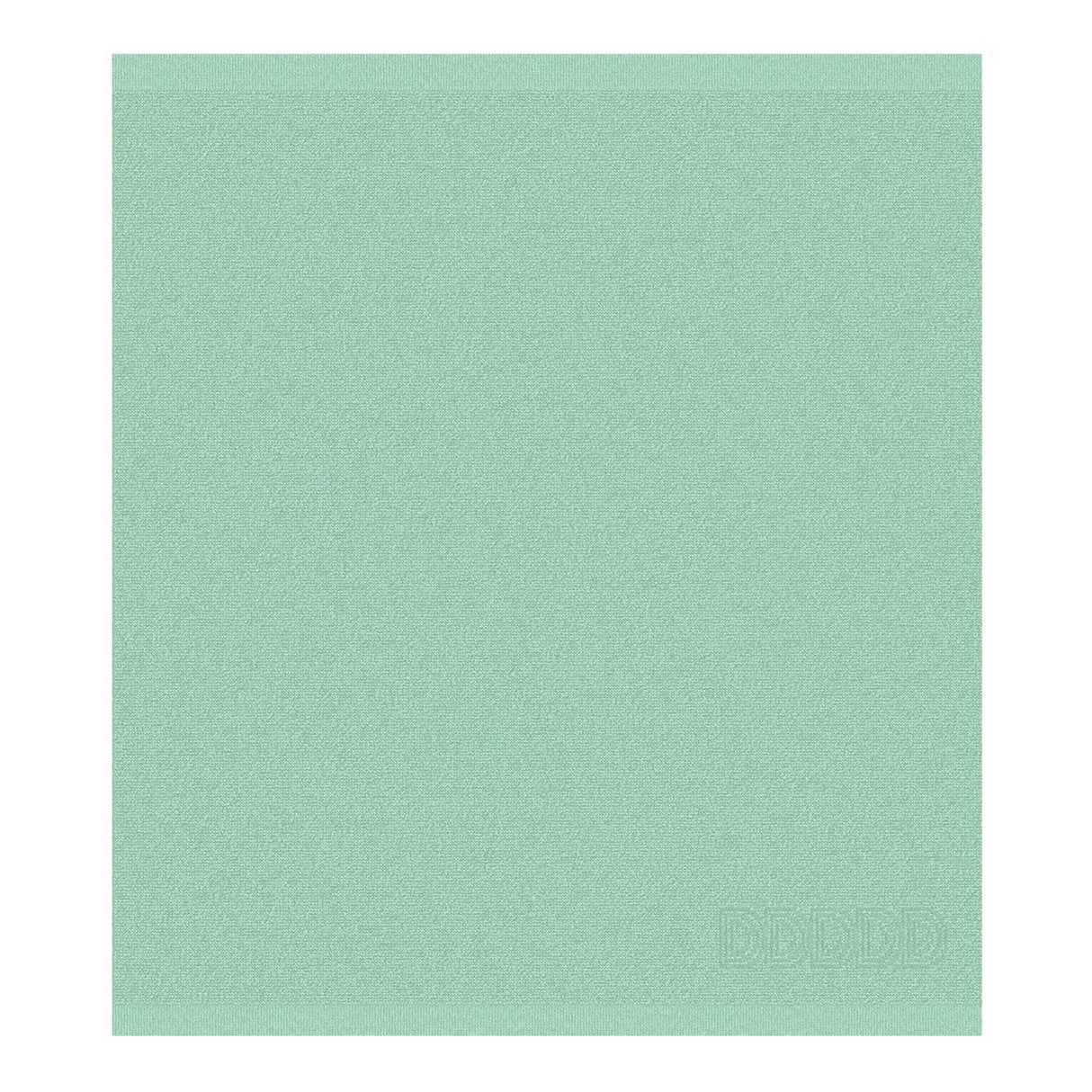 Ddddd paño de cocina logo verde pastel 6uds