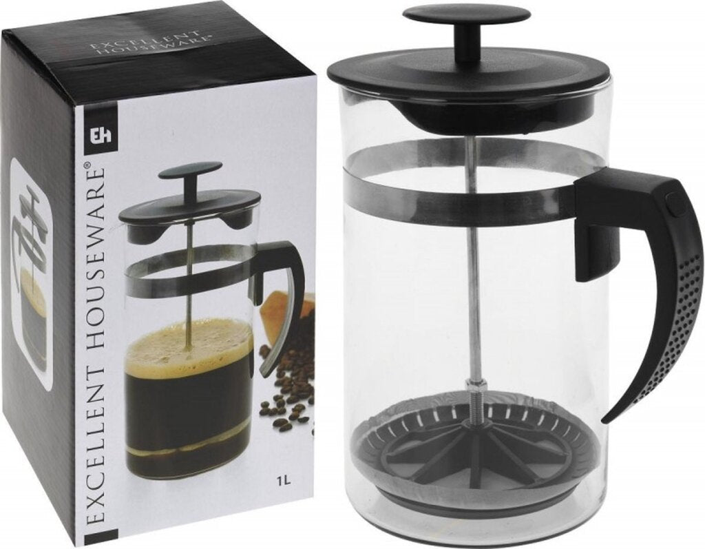 Excelente cafetera Housware 1L plástico y vidrio