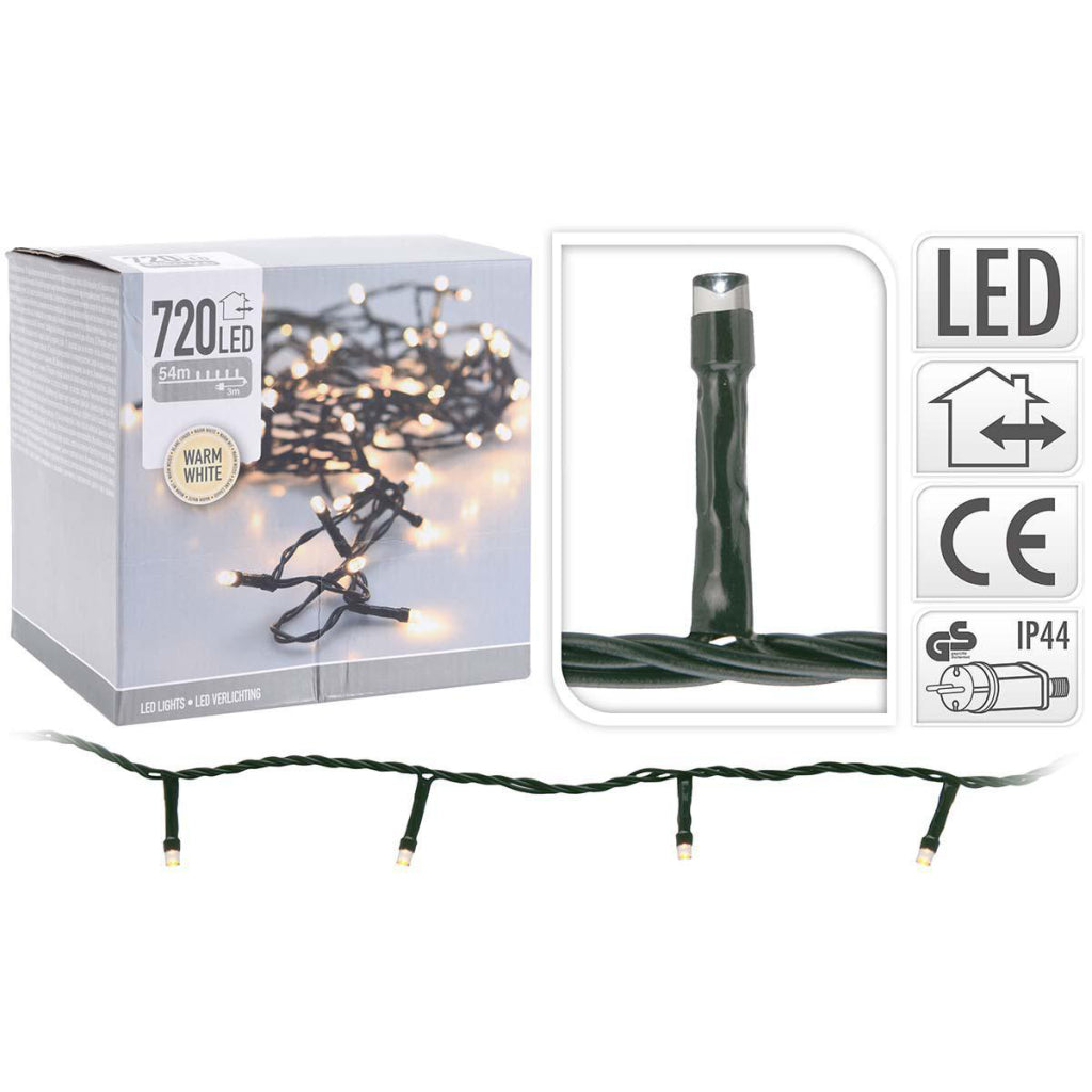 S.I.A. S.I.A. Christmas lights 54m 720 LED lights IP44