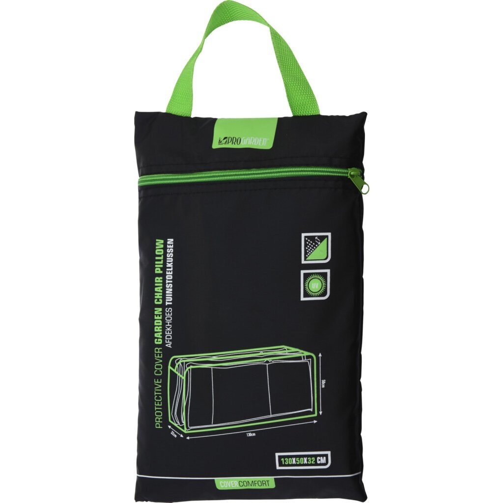 Pro Garden chair cushion bag 130 x 50 x 32 cm Black