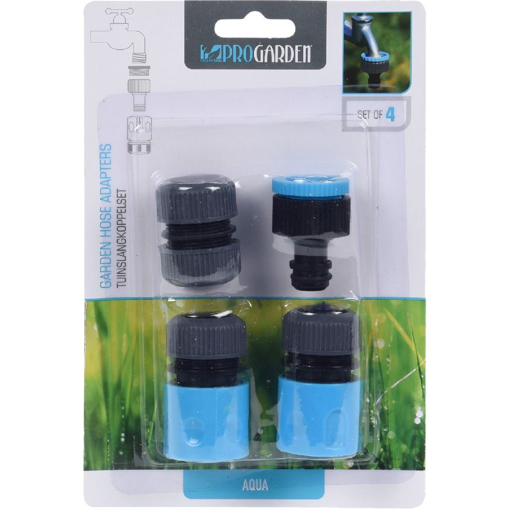Adattatore per tubi da giardino da giardino pro 4 pezzi