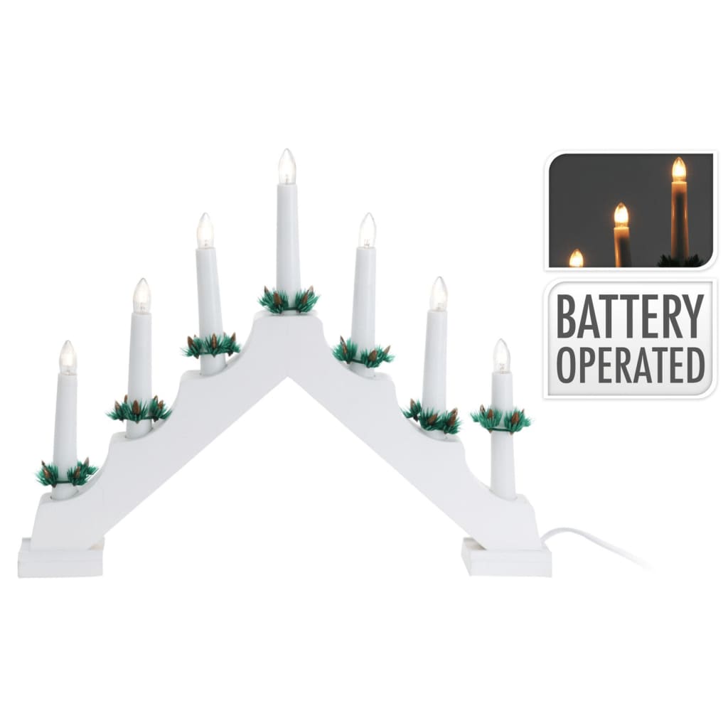 Ambiance Ambiance Candle Bridge se 7 LED bílými