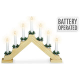 Ambiance Ambiance Candle Bridge with 7 LEDs Naturel