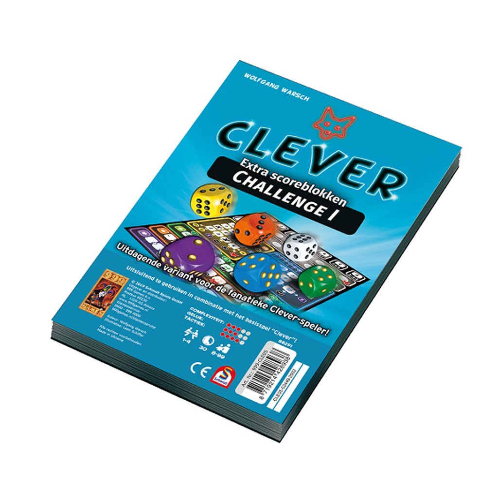 999 -GAMES SCOPOBLOKKEN CLEVER, 2 °.