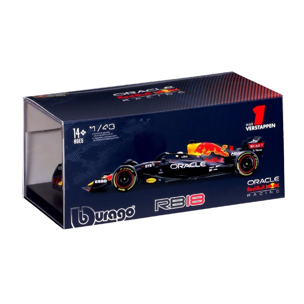 Bburago Red Bull Max Verstappen RB18 Formula 1 season 2022