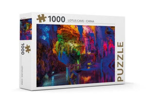 Rebo puzzle caverna de lótus 1000 peças