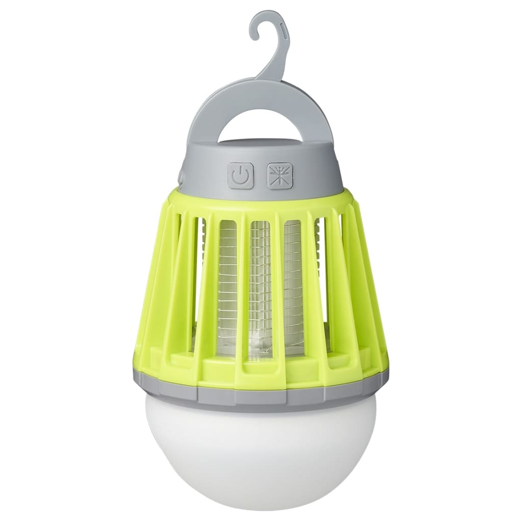 ProPlus Camping Insect Lamp 2-in-1 rechargeable green gray