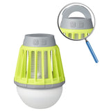 ProPlus Camping Insect Lamp 2-in-1 rechargeable green gray