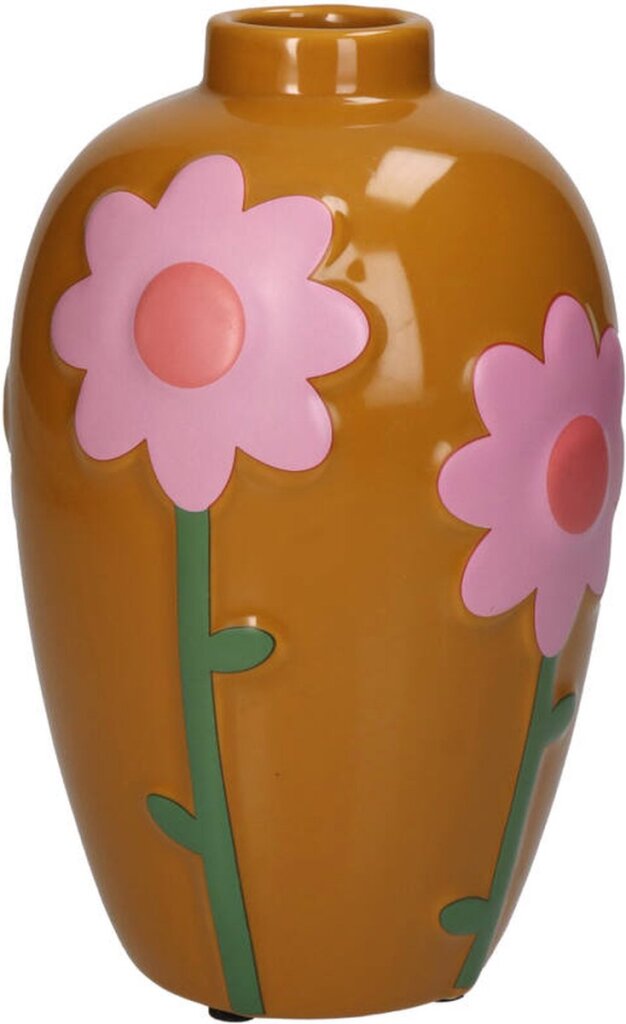 Diverse vase blomster multi 13x13x20cm