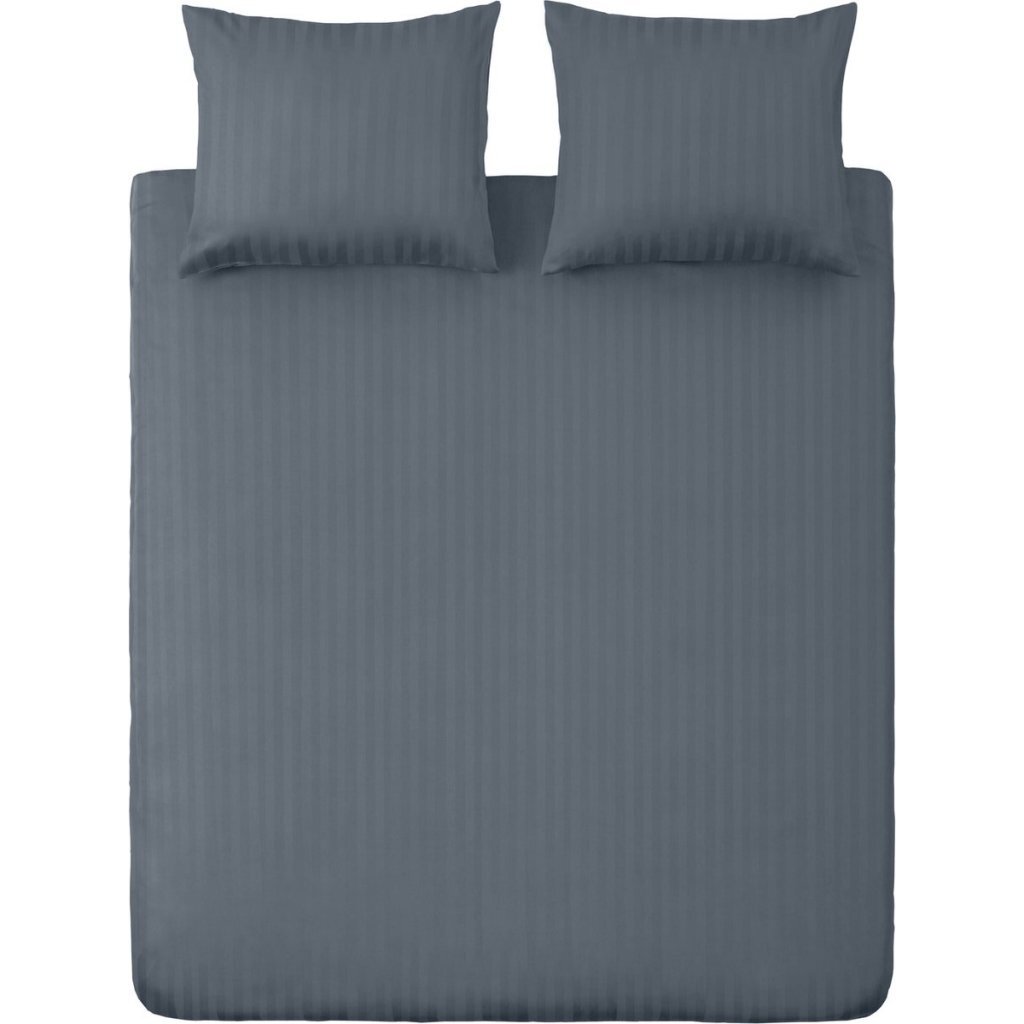 Ten Cate Cotton Satin Single Duvet cover Stripe 140x200 220 cm Dark blue