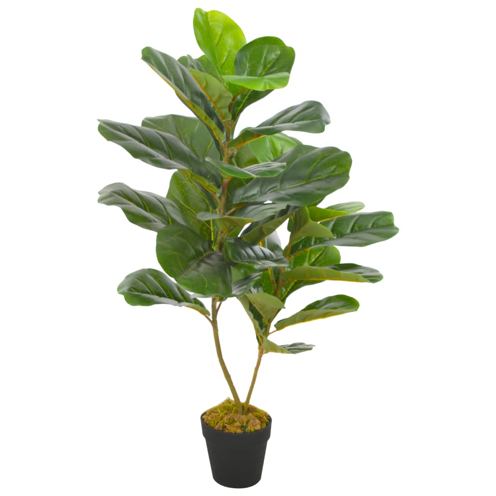 VidaXL artificial plant with pot Violet leaf plant 90 cm green