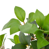 Vidaxl Artificial Plant With Pot Laurel Tree 120 Cm Green