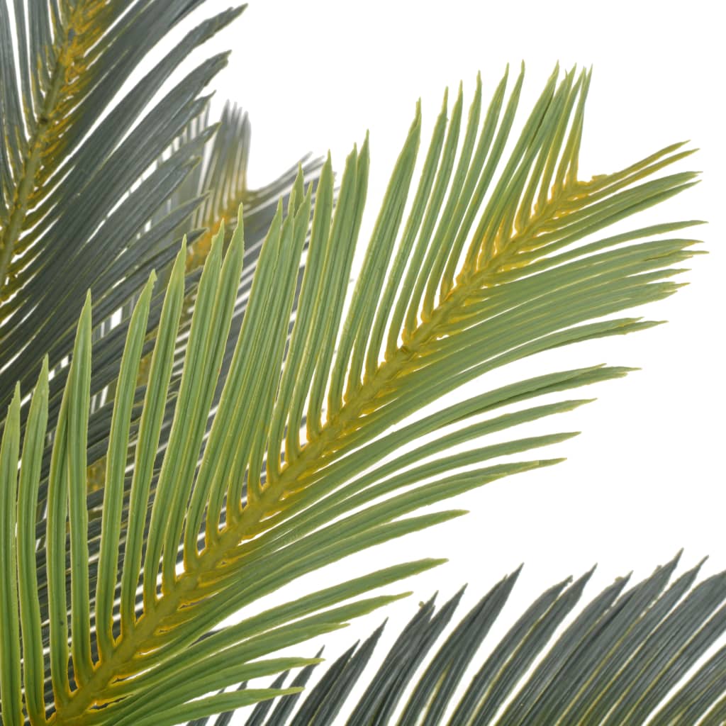 Vidaxl Artificial Plant with Pot Cycaspalm 90 cm Green