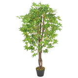 Planta artificial de vidaxl com maconha esdoorn 120 cm verde