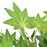 Planta artificial de vidaxl com maconha esdoorn 120 cm verde