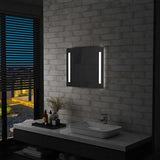 Vidaxl Badrumspegel LED 60x50 cm