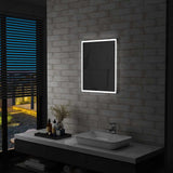 Vidaxl łazienka lustro LED 50 x 60 cm