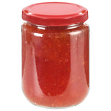 Vidaxl jam jars with red lids 48 pcs 230 ml of glass