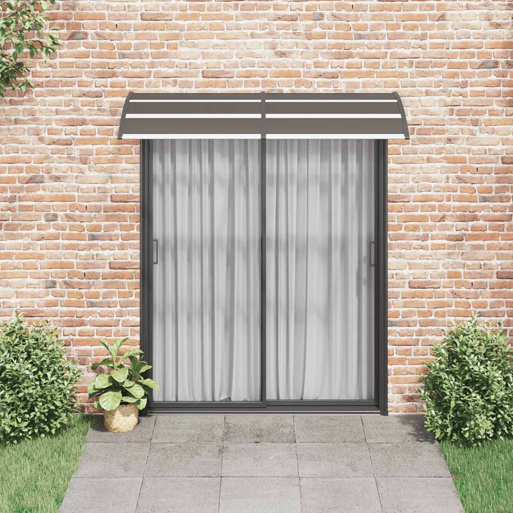Vidaxl Port Canopy 200x75 cm PC nero