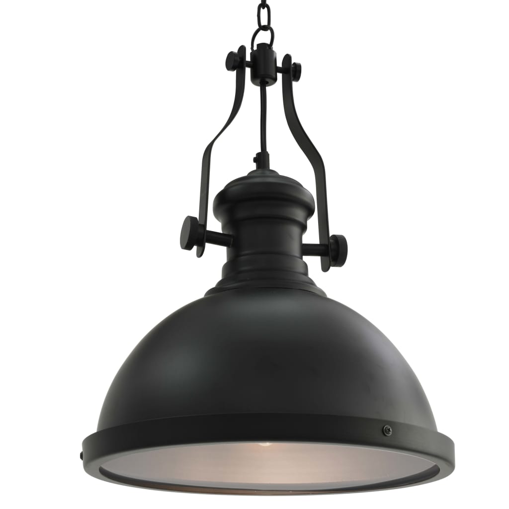 Vidaxl ceiling lamp around E27 Black