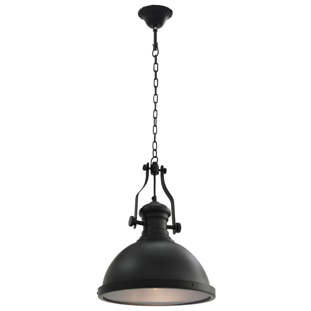 Vidaxl ceiling lamp around E27 Black