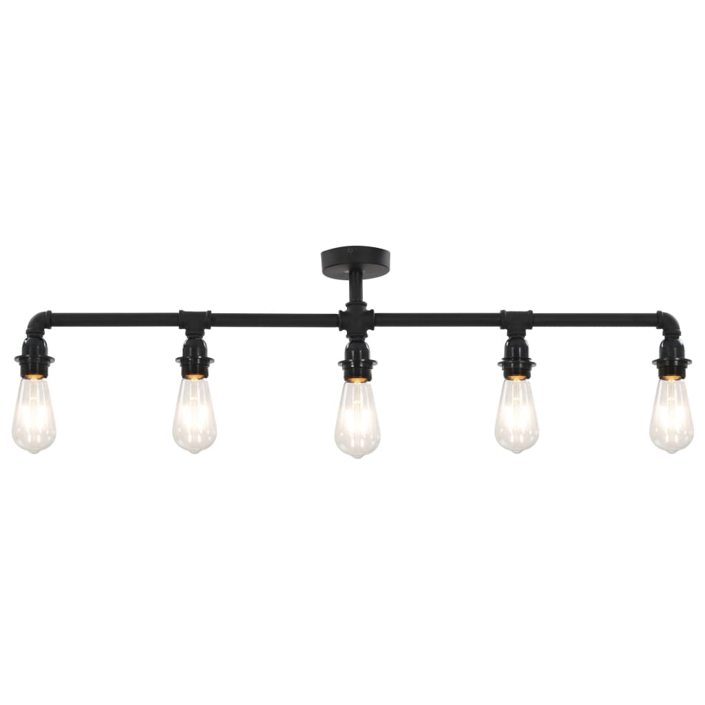 Vidaxl Ceiling lamp 5xe27 Black