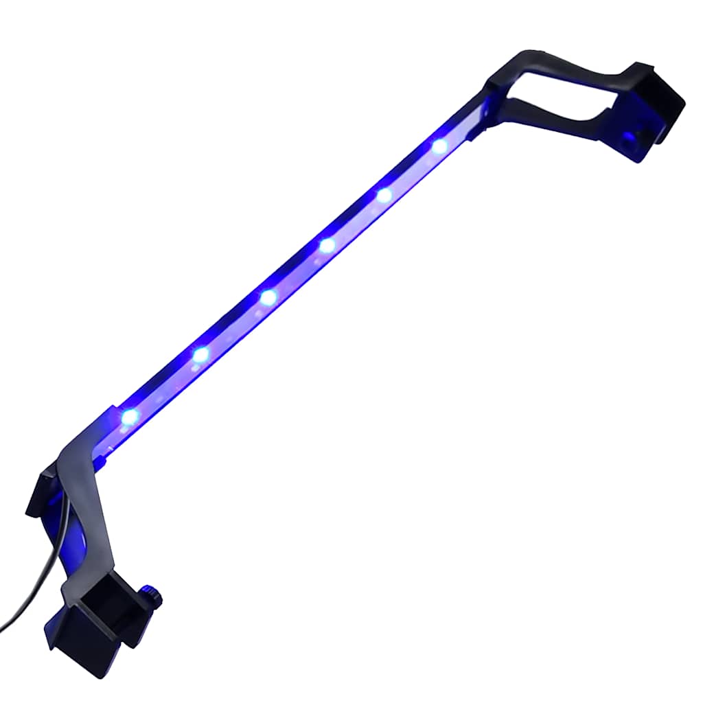 Aquarium svetilka vidaxl z objemki LED 55-70 cm modre in bele