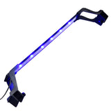 Aquarium svetilka vidaxl z objemki LED 55-70 cm modre in bele