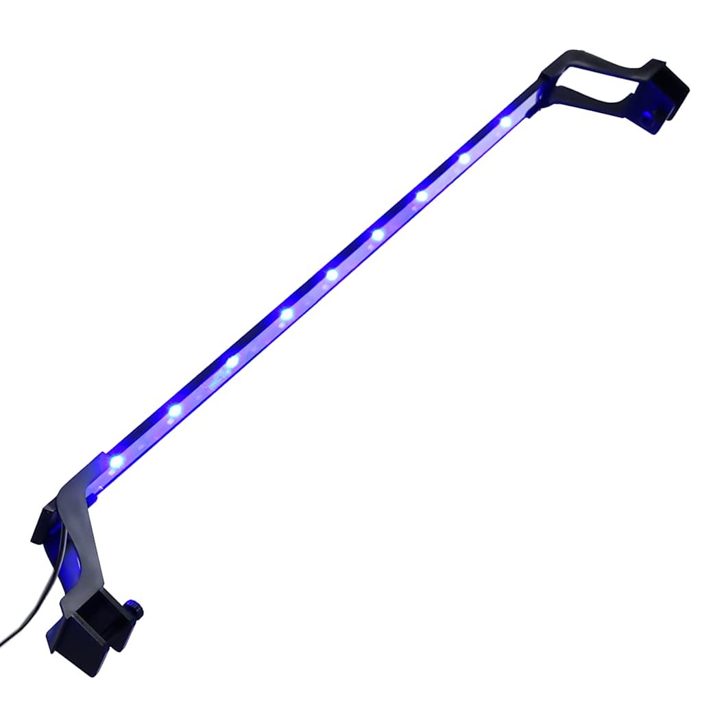 Vidaxl Aquarium Lamp con morsetti LED 75-90 cm blu e bianco