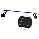 Vidaxl Aquarium Lamp con morsetti LED 75-90 cm blu e bianco