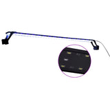 Lámpara de acuario de Vidaxl con abrazaderas LED 115-130 cm azul y blanco