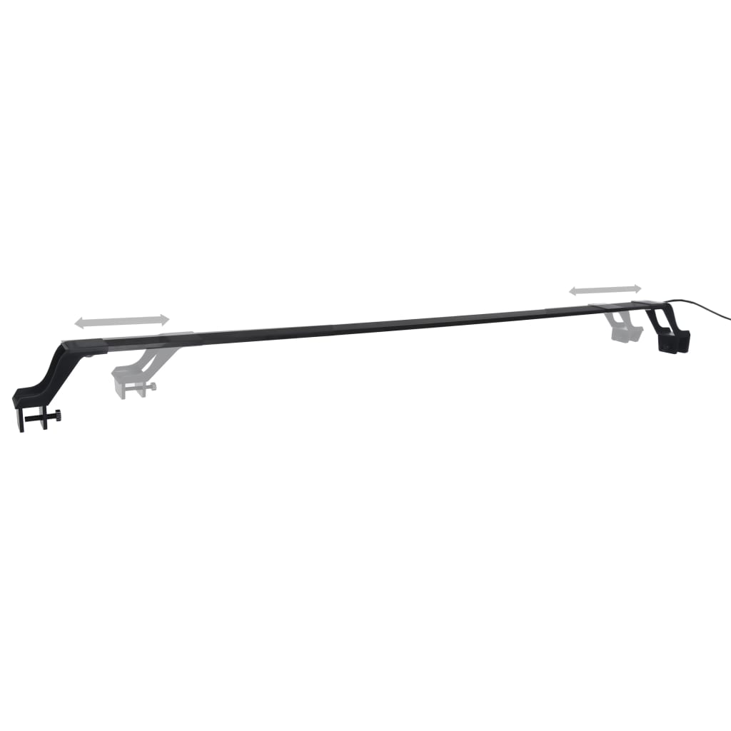 Lámpara de acuario de Vidaxl con abrazaderas LED 115-130 cm azul y blanco
