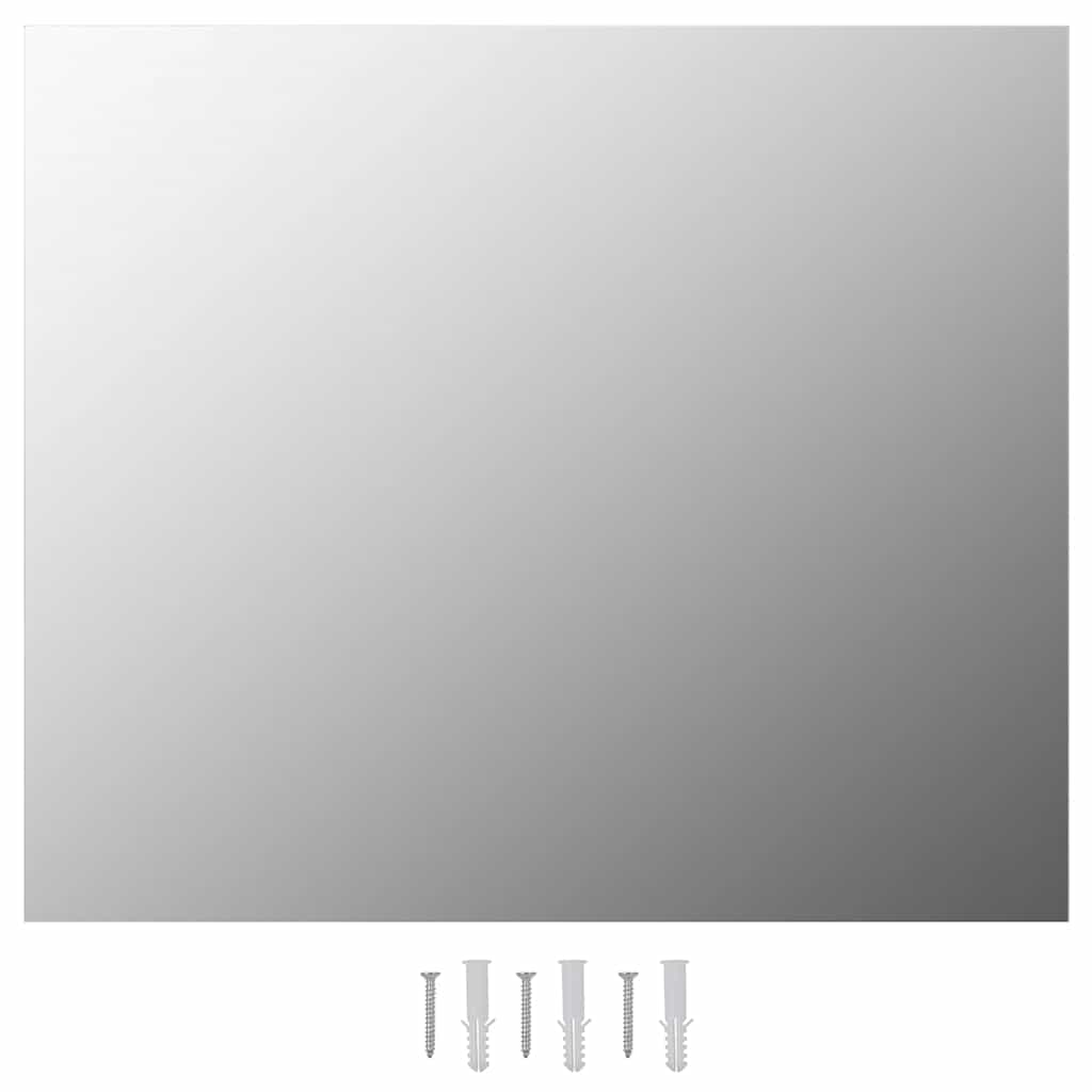 Vidaxl Specchio senza cornice da 70x50 cm vetro