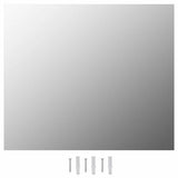 Vidaxl Specchio senza cornice da 70x50 cm vetro