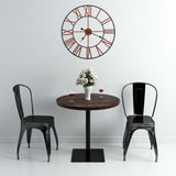 Vidaxl wall clock 58 cm Metal Red