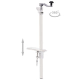 Vidaxl Can Opener 70cm Aluminum and Stainless Steel Silver Colored