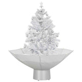 Vidaxl Christmas tree Snowing with umbrellasis 75 cm white