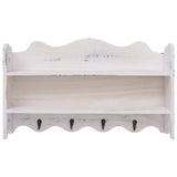 Stojan na nástěnný nátěr Vidaxl 50x10x30 cm White White
