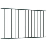 Vidaxl Hek panel 1.7x1 m powder -coated steel anthracite